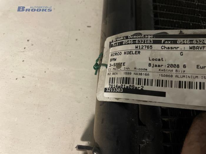 Air conditioning cooler from a BMW 3 serie (E90) 316i 16V 2008