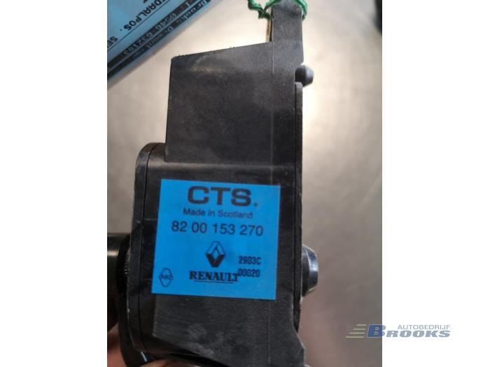 Begagnade Gaspedalsensor Renault Megane II (BM/CM) 1.6 16V Pris € 37,50 Marginaltabell erbjuds av Autobedrijf Brooks
