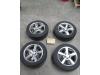 Set of wheels + tyres from a Opel Vectra C GTS, 2002 / 2008 1.9 CDTI 16V, Hatchback, 4-dr, Diesel, 1.910cc, 110kW (150pk), FWD, Z19DTH; EURO4, 2005-09 / 2008-03 2007