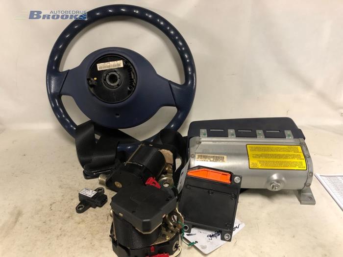 Juego y módulo de airbag de un Smart City-Coupé 0.6 Turbo i.c. Smart&Pulse 1999