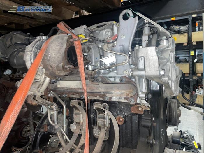 Motor van een Renault Scénic II (JM) 2.0 dCi 16V 150 2008