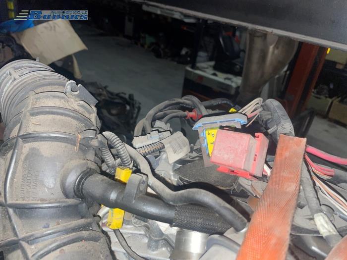 Motor van een Renault Scénic II (JM) 2.0 dCi 16V 150 2008