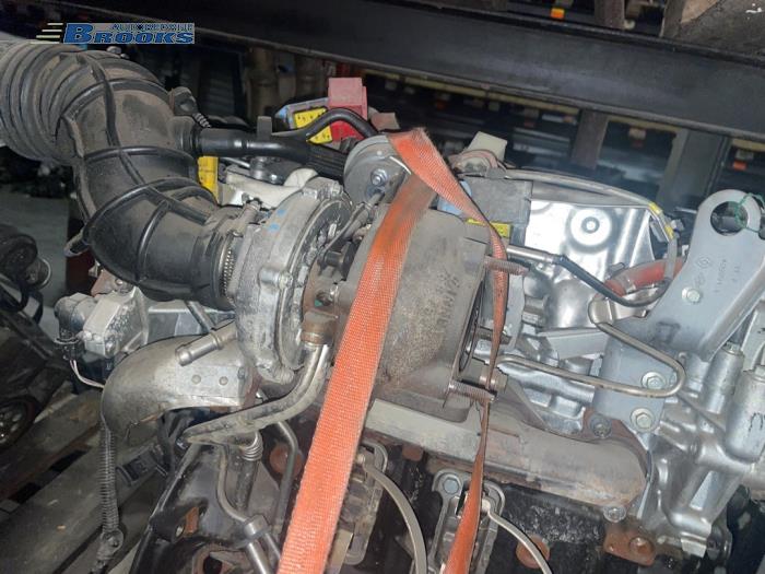 Motor van een Renault Scénic II (JM) 2.0 dCi 16V 150 2008