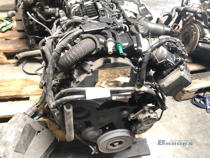 Motor van een Ford Focus 2 Wagon 1.6 TDCi 16V 110 2010