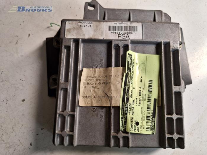 Used Engine management computer Peugeot 406 Break (8E/F) 1.8 16V Price € 85,00 Margin scheme offered by Autobedrijf Brooks