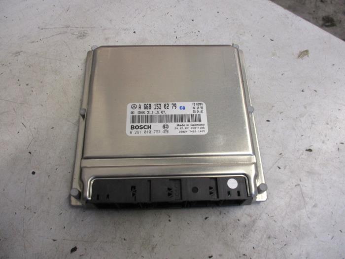 Used Engine management computer Mercedes A (W168) 1.7 A-170 CDI 16V Price € 100,00 Margin scheme offered by Autobedrijf Brooks