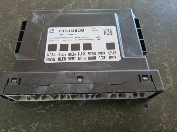 Used Body control computer Opel Corsa E 1.3 CDTi 16V ecoFLEX Price € 52,50 Margin scheme offered by van de Bunte Teuge B.V.