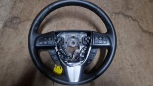 Used Steering wheel Mazda 3 Sport (BL14/BLA4/BLB4) 2.0i MZR 16V Price € 100,00 Margin scheme offered by van de Bunte Teuge B.V.