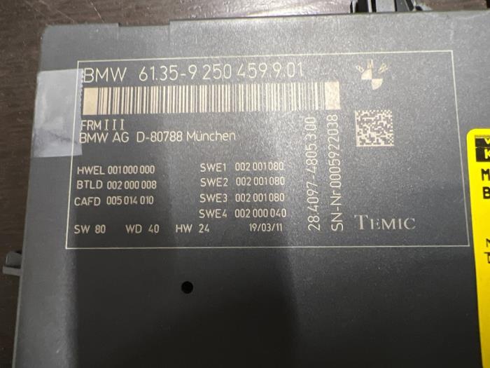 Module (miscellaneous) from a BMW X3 (F25) xDrive20d 16V 2012