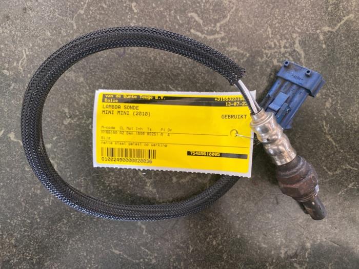 Usados Sonda Lambda Mini Mini (R56) 1.6 16V Cooper S Precio € 26,25 Norma de margen ofrecido por van de Bunte Teuge B.V.