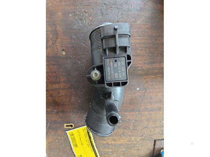 Map Sensor (Einlasskrümmer) Ford Fiesta 6 (JA8), 2008 / 2018 1.0 EcoBoost 12V 100, Fließheck, Benzin, 998cc, 74kW (101pk), FWD, SFJA; SFJB; SFJC; SFJD, 2013-01 / 2017-04 (Gebraucht)