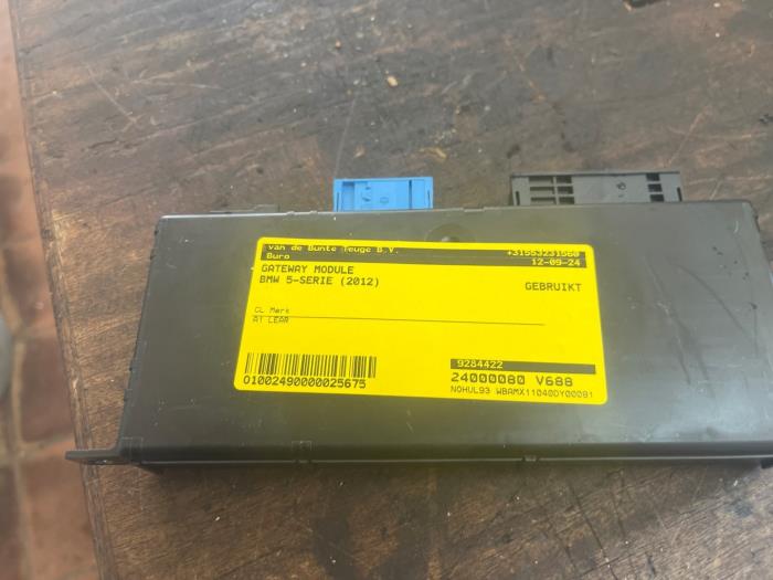 Begagnade Gateway-modul BMW 5 serie Touring (F11) 520d 16V Pris € 78,75 Marginaltabell erbjuds av van de Bunte Teuge B.V.
