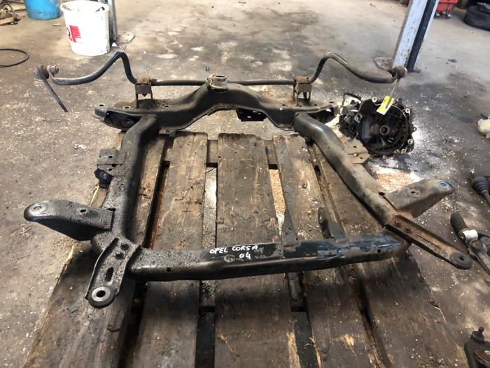 Used Subframe Opel Corsa C (F08/68) 1.4 16V Twin Port Price € 78,75 Margin scheme offered by van de Bunte Teuge B.V.