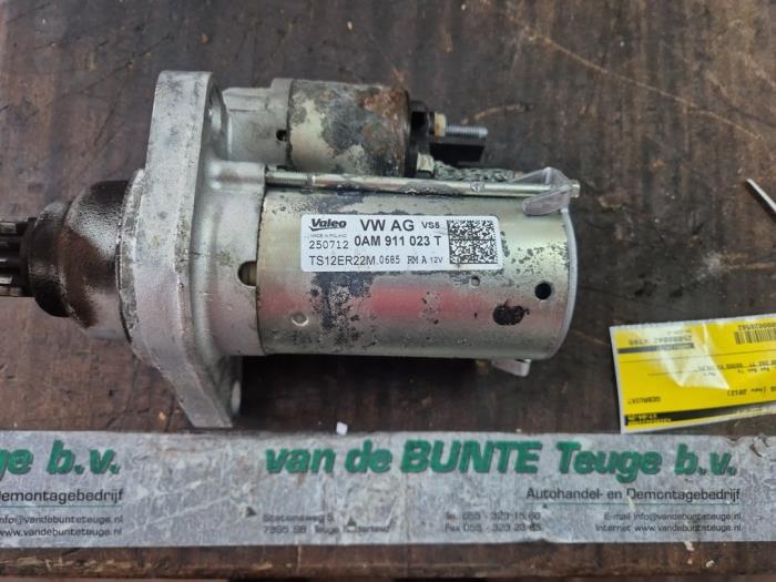 Used Starter Volkswagen Golf Plus (5M1/1KP) 1.4 TSI 122 16V Price € 52,50 Margin scheme offered by van de Bunte Teuge B.V.