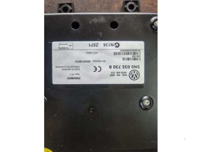 Modul Bluetooth z Volkswagen Golf VI (5K1) 1.4 TSI 122 16V 2011