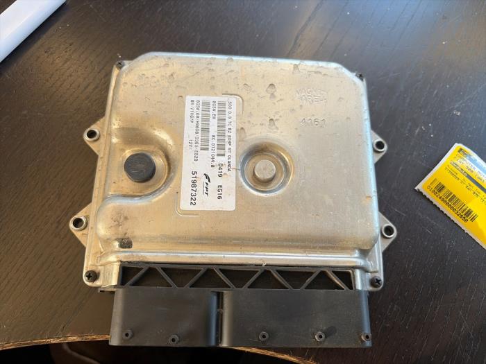 Engine management computer Fiat 500 (312), 2007 0.9 TwinAir 80, Hatchback, Petrol, 875cc, 59kW (80pk), FWD, 312A5000, 2013-12, 312AXN (Used)