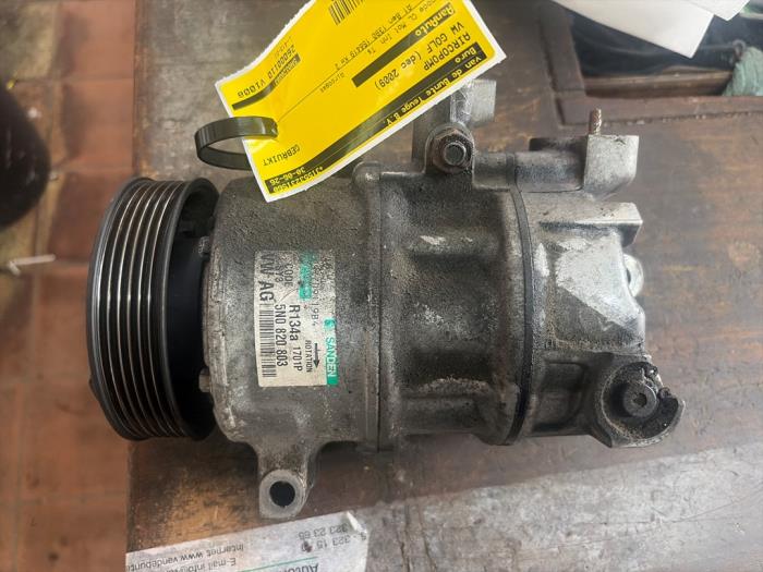 Gebrauchte Klimapumpe Volkswagen Golf VI (5K1) 1.4 TSI 122 16V Preis € 105,00 Margenregelung angeboten von van de Bunte Teuge B.V.