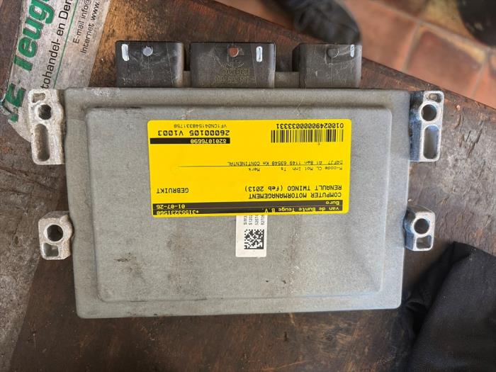 Used Engine management computer Renault Twingo II (CN) 1.2 16V Price € 78,75 Margin scheme offered by van de Bunte Teuge B.V.
