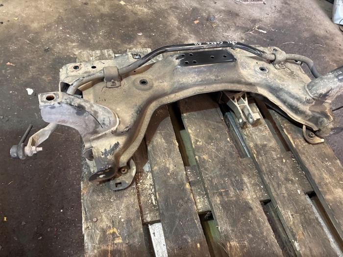 Used Subframe Opel Corsa D 1.6i GSI 16V Turbo Price € 131,25 Margin scheme offered by van de Bunte Teuge B.V.
