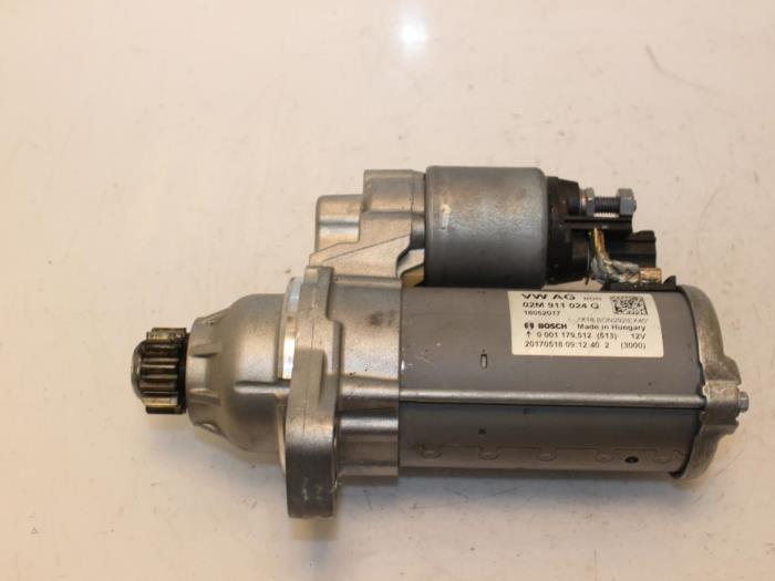 Usagé Démarreur Volkswagen Polo VI (AW1) 1.0 TGI 12V Prix € 54,45 Prix TTC proposé par Van Gils Automotive