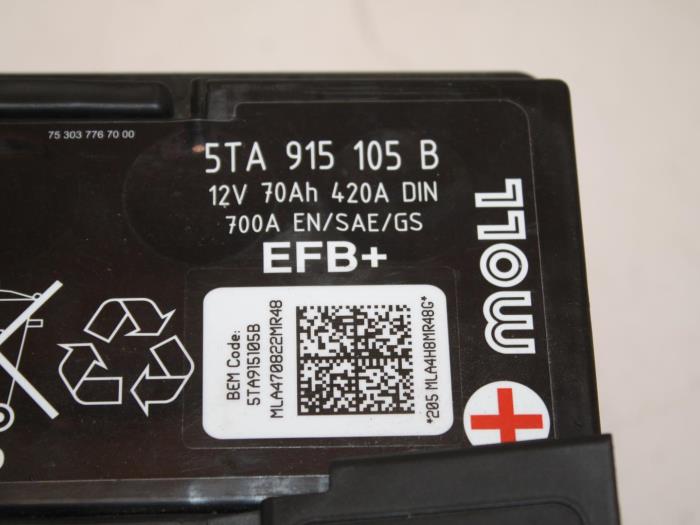 Battery - 5TA915105B - Van Gils Automotive | ProxyParts.com
