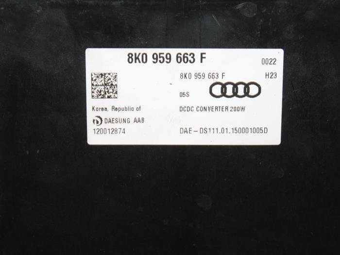 Stabilisateur de tension d'un Audi A6 Allroad Quattro (C7) 3.0 TDI V6 24V biturbo 2015