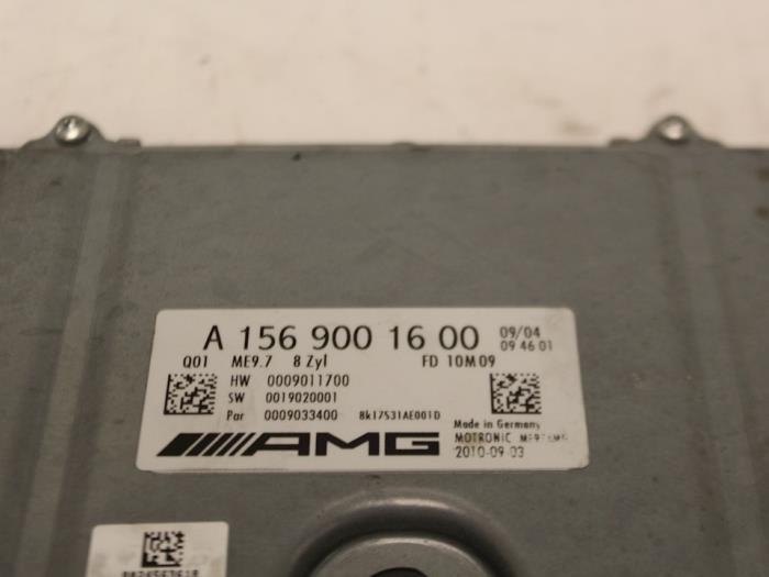 Engine management computer from a Mercedes-Benz C (W204) 6.2 C-63 AMG V8 32V Performance Pack Plus 2010