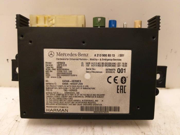 Begagnade Telefonmodul Mercedes C (R205) C-220d 2.2 16V BlueTEC 4-Matic Pris € 174,99 Marginaltabell erbjuds av Van Gils Automotive