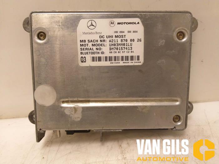 Gebrauchte Telefon Modul Mercedes CLS (C219) 350 3.5 V6 18V Preis € 40,00 Margenregelung angeboten von Van Gils Automotive