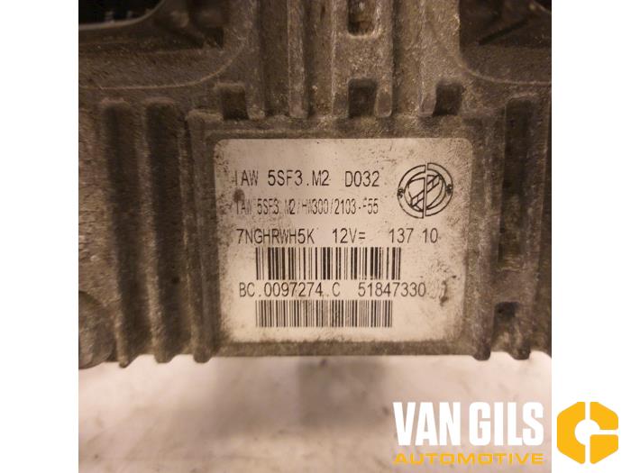 Used Engine management computer Fiat Grande Punto (199) 1.4 Price € 136,00 Margin scheme offered by Van Gils Automotive