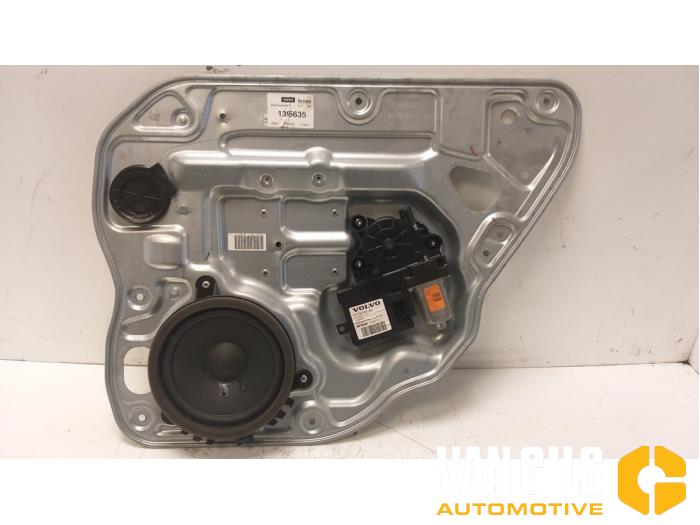 Rear door window mechanism 4-door, right Volvo S40 2.0 16V - 8679083 VOLVO