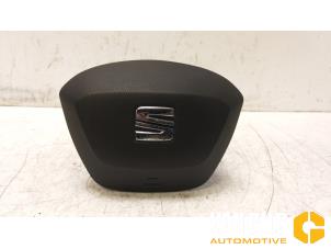 Used Left airbag (steering wheel) Seat Ibiza IV (6J5) 1.0 EcoTSI 12V Price € 249,99 Margin scheme offered by Van Gils Automotive