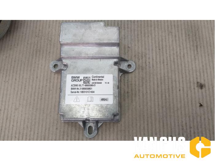 Airbag set+module from a BMW X5 (G05) xDrive M50d 3.0 24V 2020