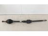 Front drive shaft, right from a Opel Vivaro, 2000 / 2014 2.5 DTI 16V, Delivery, Diesel, 2.463cc, 99kW (135pk), FWD, G9U730, 2003-04 / 2010-03 2006