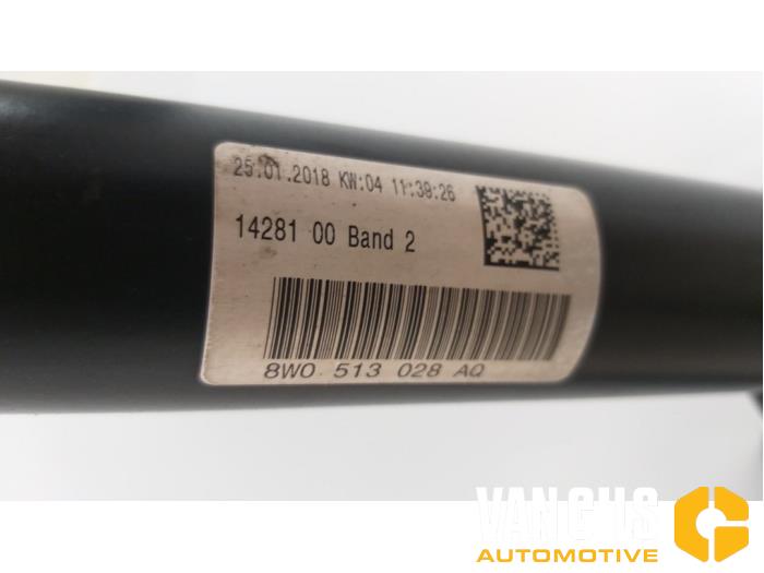Shock absorber kit from a Audi A4 Avant (B9) 2.0 40 T MHEV 16V 2018