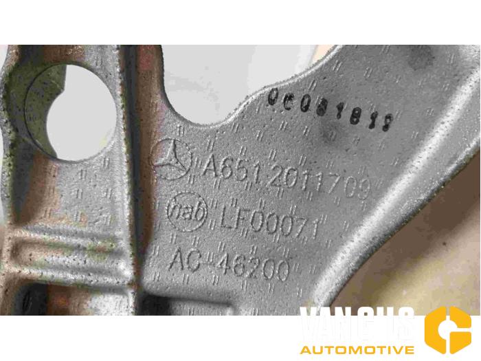 Alternator lower bracket from a Mercedes-Benz B (W246,242)