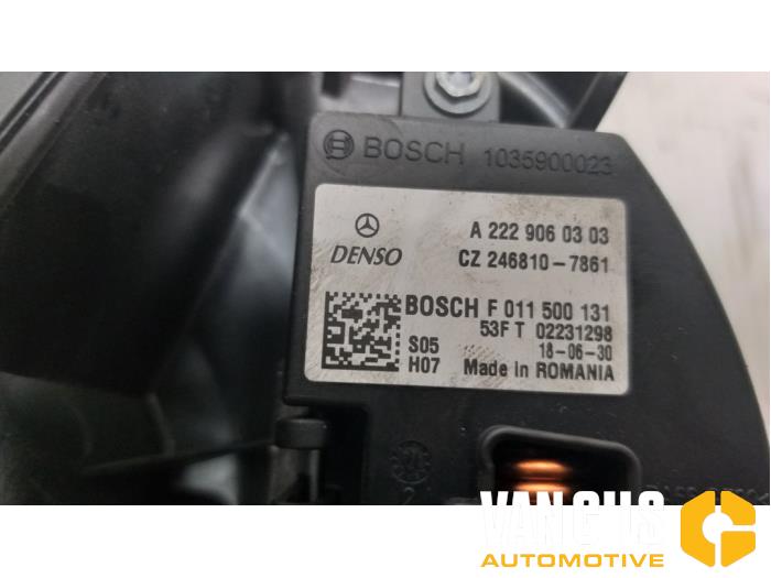 Silnik wentylatora nagrzewnicy z Mercedes-Benz B (W246,242) 2.2 B-220 CDI BlueEFFICIENCY 16V 2019