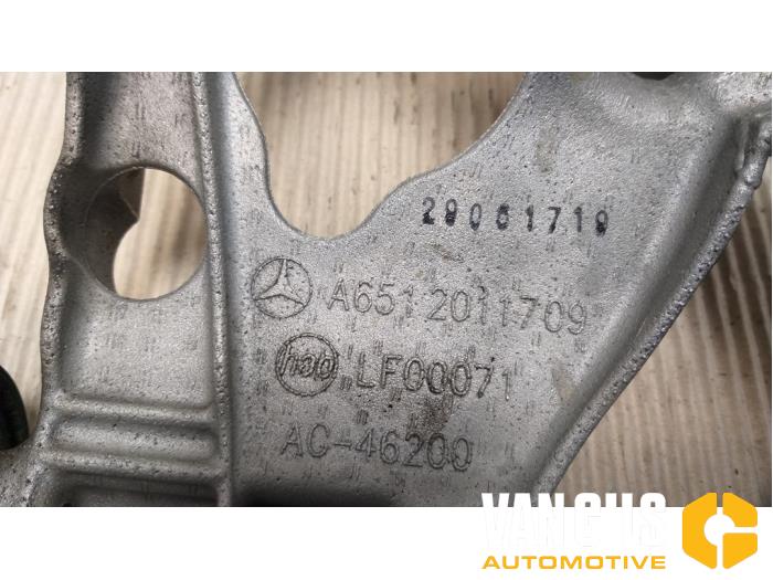 Alternator lower bracket from a Mercedes-Benz B (W246,242)  2017