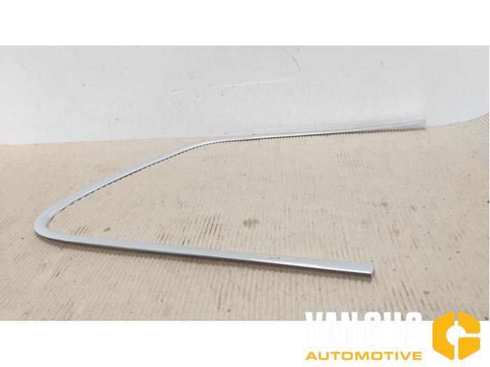 Rear side glass trim