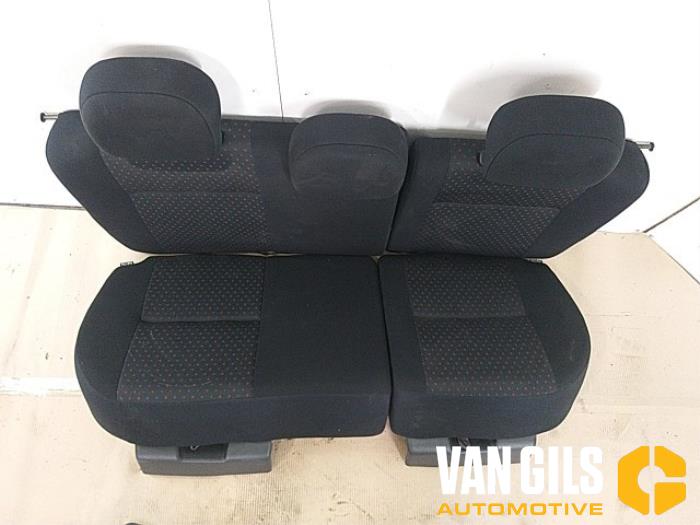 Rear bench seat from a Daihatsu Sirion 2 (M3) 1.0 12V DVVT 2009