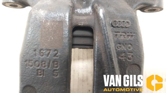 Rear brake calliper, left from a Audi S7 Sportback (4GA/4GF) 4.0 V8 TFSI 2012