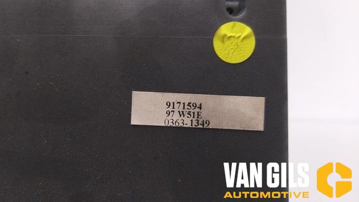Panel de control de calefacción de un Volvo S70 2.5 10V 1998