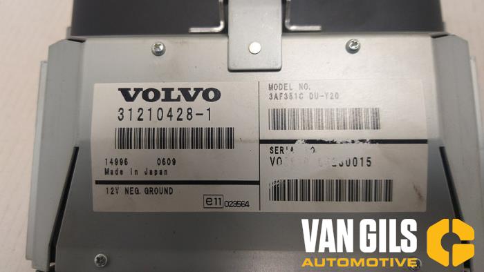 Affichage navigation d'un Volvo S80 (AR/AS) 2.5 T Turbo 20V 2006