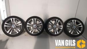 Used Set of sports wheels + winter tyres BMW 3 serie (F30) 320d 2.0 16V EfficientDynamicsEdition Price € 349,99 Margin scheme offered by Van Gils Automotive