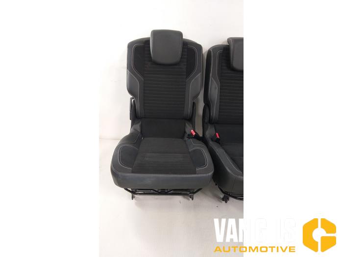 Rear bench seat from a Renault Scénic III (JZ) 1.5 dCi 110 2013