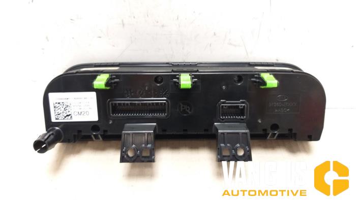 Panel de control de calefacción de un Kia Proceed (CD) 1.4 T-GDI 16V 2020