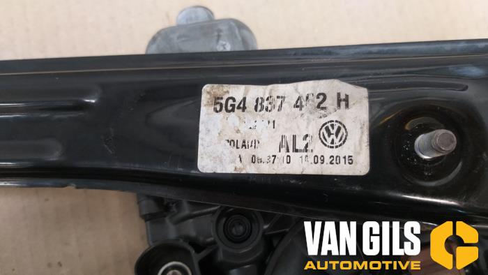 Mécanique vitre 4portes avant droite d'un Volkswagen Golf VII (AUA) 1.2 TSI 16V 2019