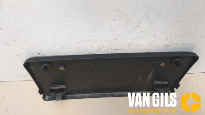 Kennzeichenhalter vorne van een Volkswagen Golf VII (AUA)  2019