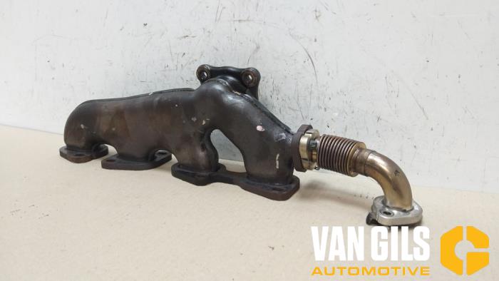 Exhaust manifold from a Mercedes CLA 2019