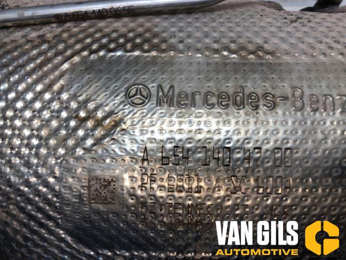 Particulate filter from a Mercedes-Benz Vito Tourer (447.7) 2.0 116 CDI 16V 2020